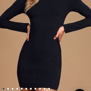 Lulus Black Bodycon Dress